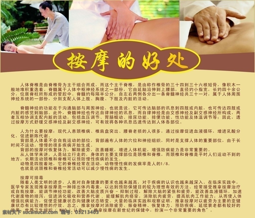 按摩的好处 人体脊椎 矢量