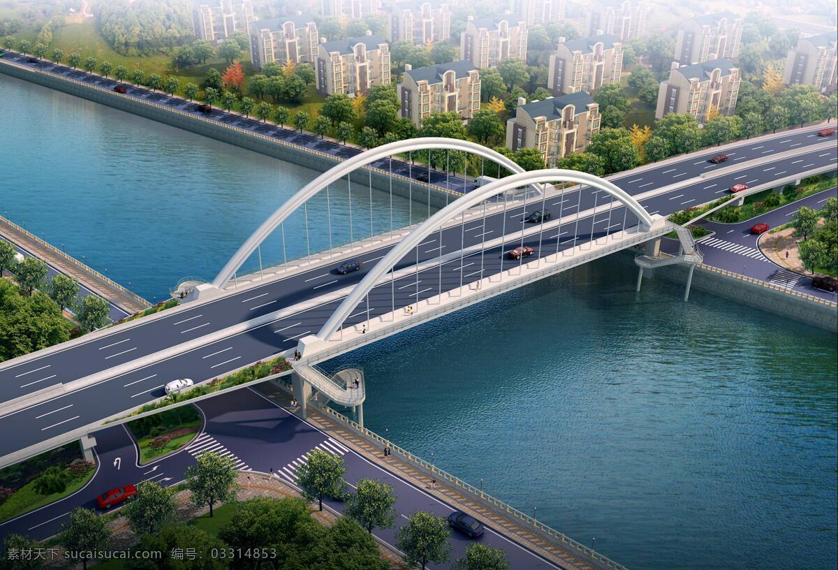 桥梁效果图 上海 桥梁 效果图 桥梁方案 桥梁设计 道路桥梁 互通效果图 建筑效果图 规划效果图 园林景观 道路 景观 路段效果图 高速公路 方案设计 动画 典 尚 作品 3d设计
