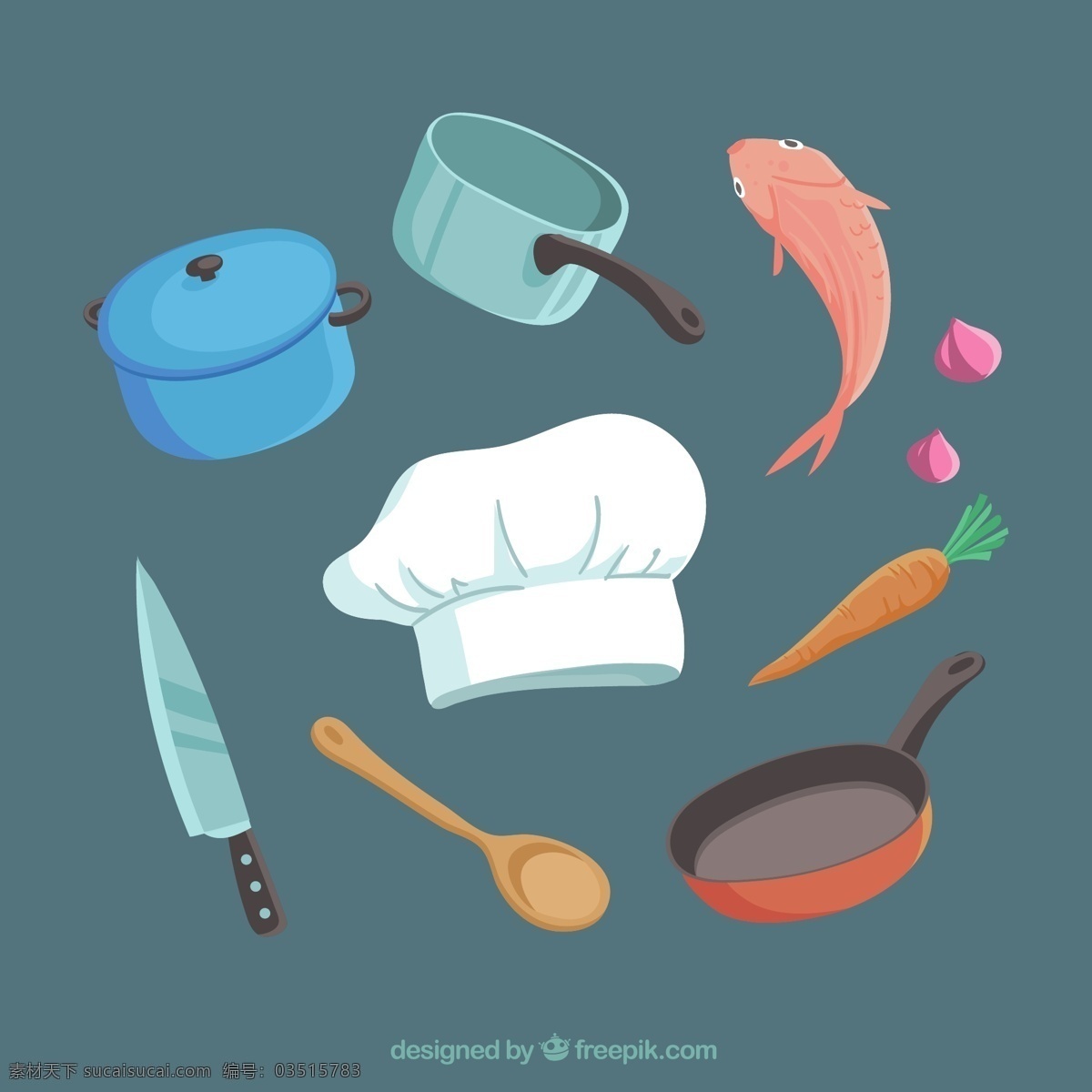 厨师 帽 包 食 材 烹饪 用具 食物 菜单 餐馆 鱼 面包房 厨房 家庭 餐厅菜单 有机 健康 食物菜单 帽子 健康食品 饮食 营养 刀 吃 食谱
