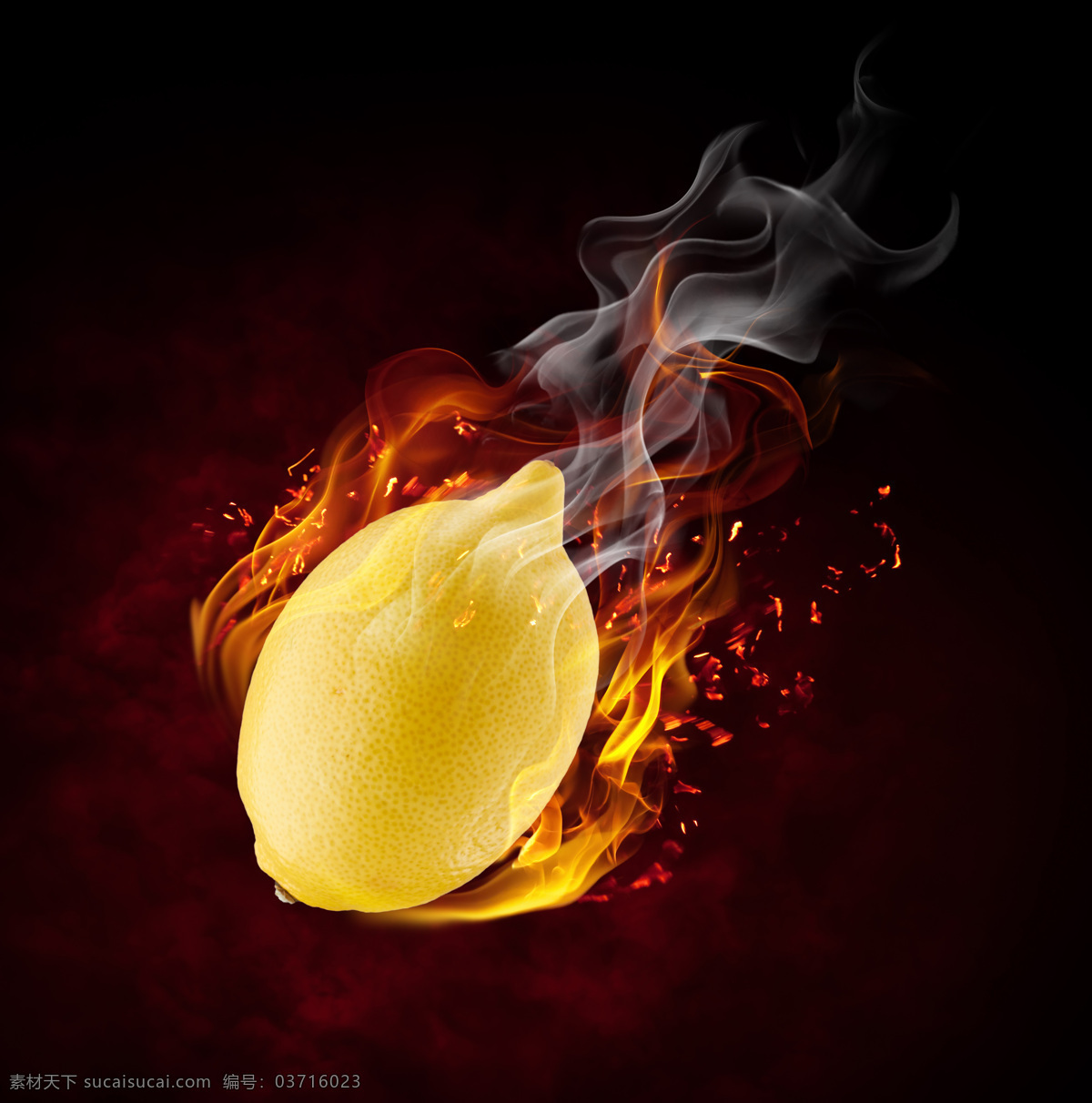 火焰 柠檬 水果 火势 火苗 火星 火焰图片 生活百科