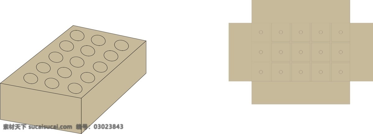 纸箱 中盒 纸板 插口盒 单瓦图片 单瓦 纸箱刀模图 包装设计