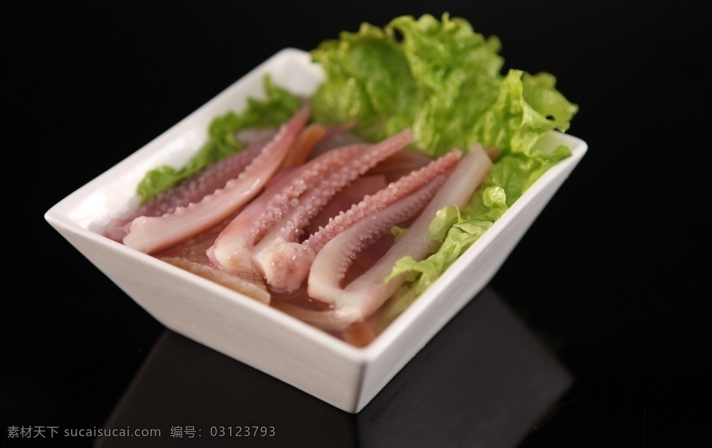 水发鱿鱼 鱿鱼 鱿鱼须 火锅 火锅菜品 豆捞 火锅配菜 涮锅子 火锅食材 食物原料 菜品 大全 餐饮美食