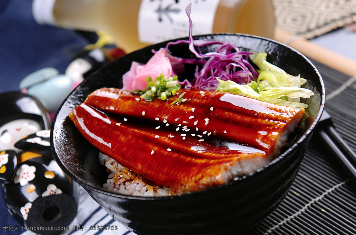 鳗鱼饭 鳗鱼 定食 饭 日式料理 餐饮美食 西餐美食