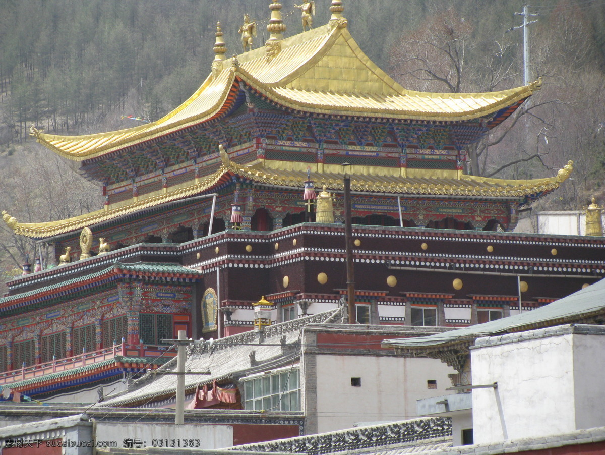 塔尔寺 大金瓦殿 藏传佛教 建筑 文化艺术 宗教信仰 宗 喀巴 大师 诞生地 佛祖舍利