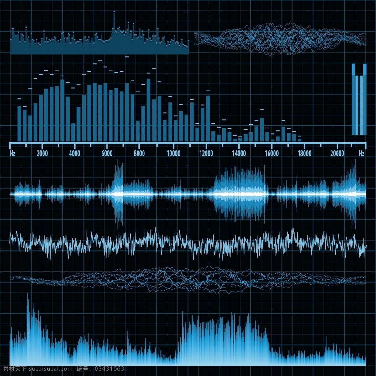 音频 带 材料 矢量 声波 频率 乐队 矢量素材 音乐 音响 其他载体 矢量图 其他矢量图