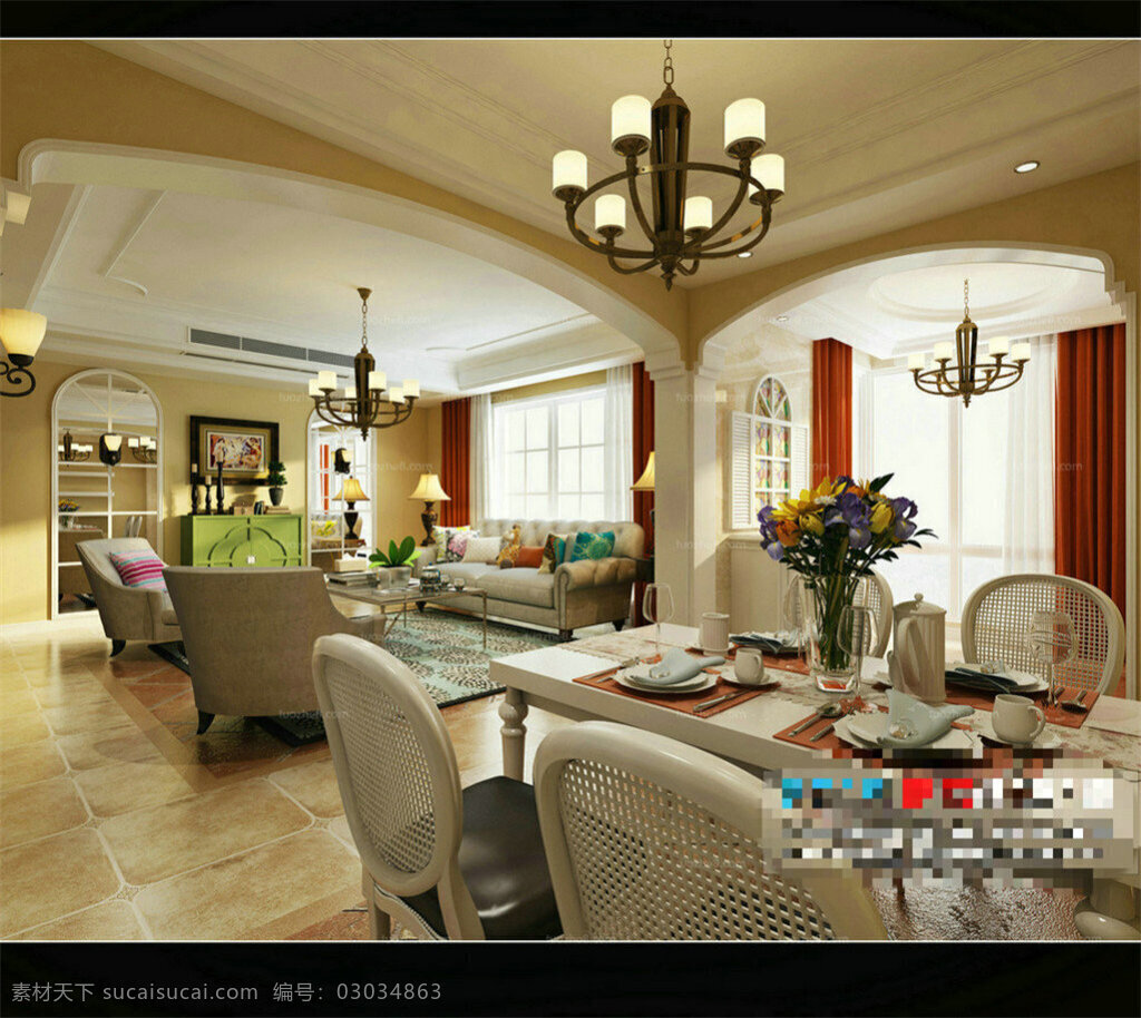 客厅 3d 模型 3dmax 建筑装饰 客厅装饰 室内装饰 装饰客厅 黑色