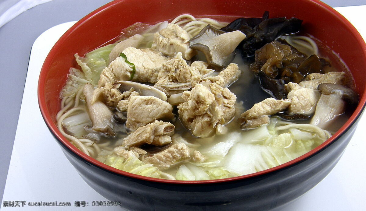 仔排面 茶楼美食 传统美食 餐饮美食