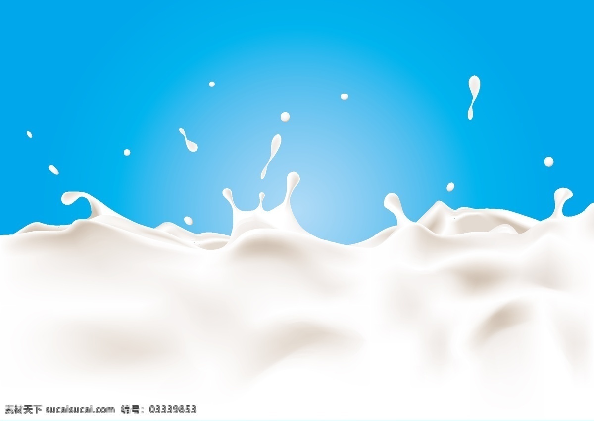 牛奶 喷溅 动感 动感牛奶 喷溅牛奶效果 喷溅牛奶 青色 天蓝色