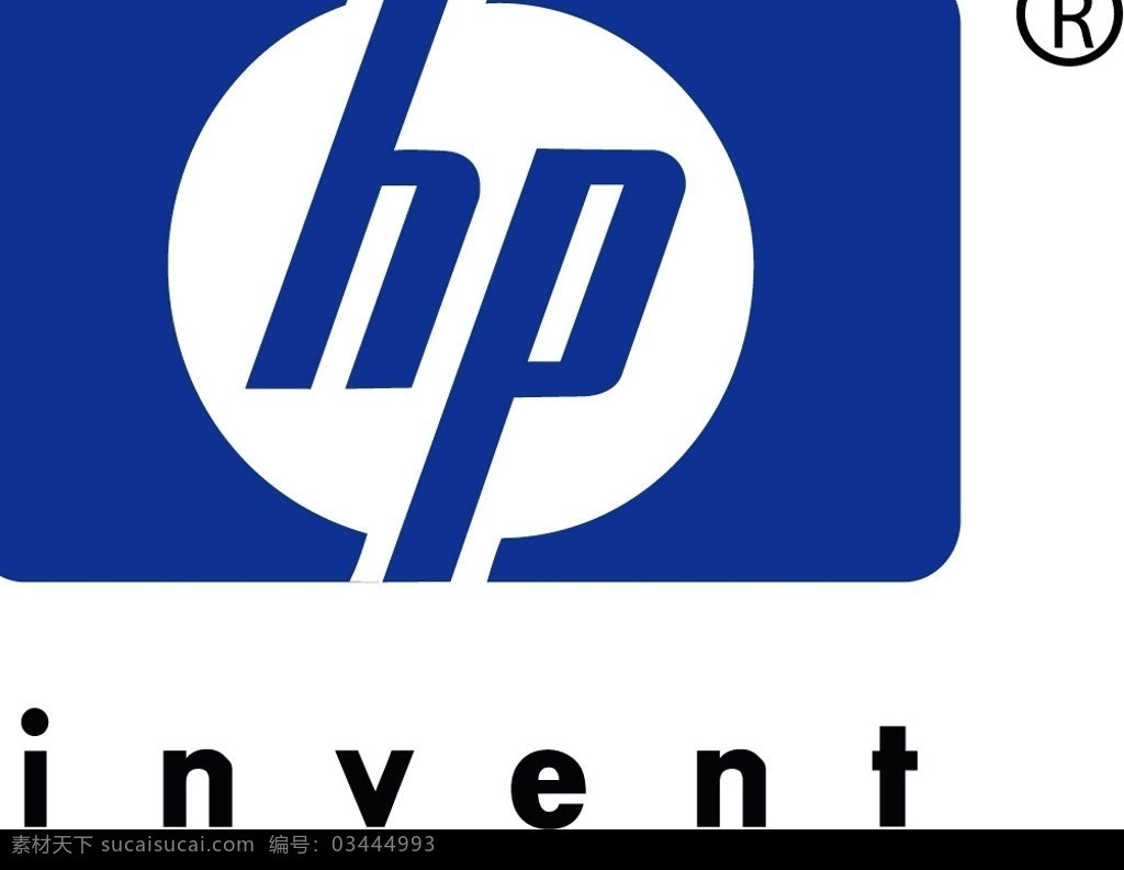 惠普 标质 标识标志图标 企业 logo 标志 hp 矢量图库