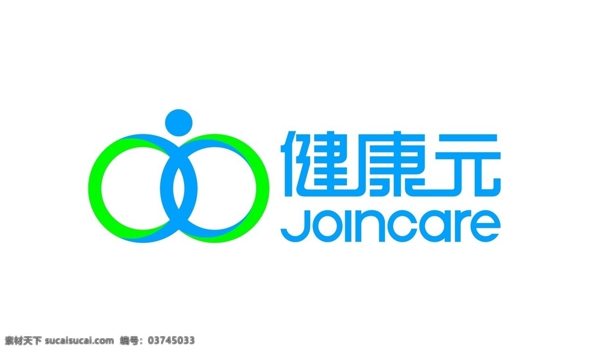 健康 元 logo 圆形创意 圆形logo 创意logo 绿色元 绿色圆创意 joincare 元素 标志图标 企业 标志