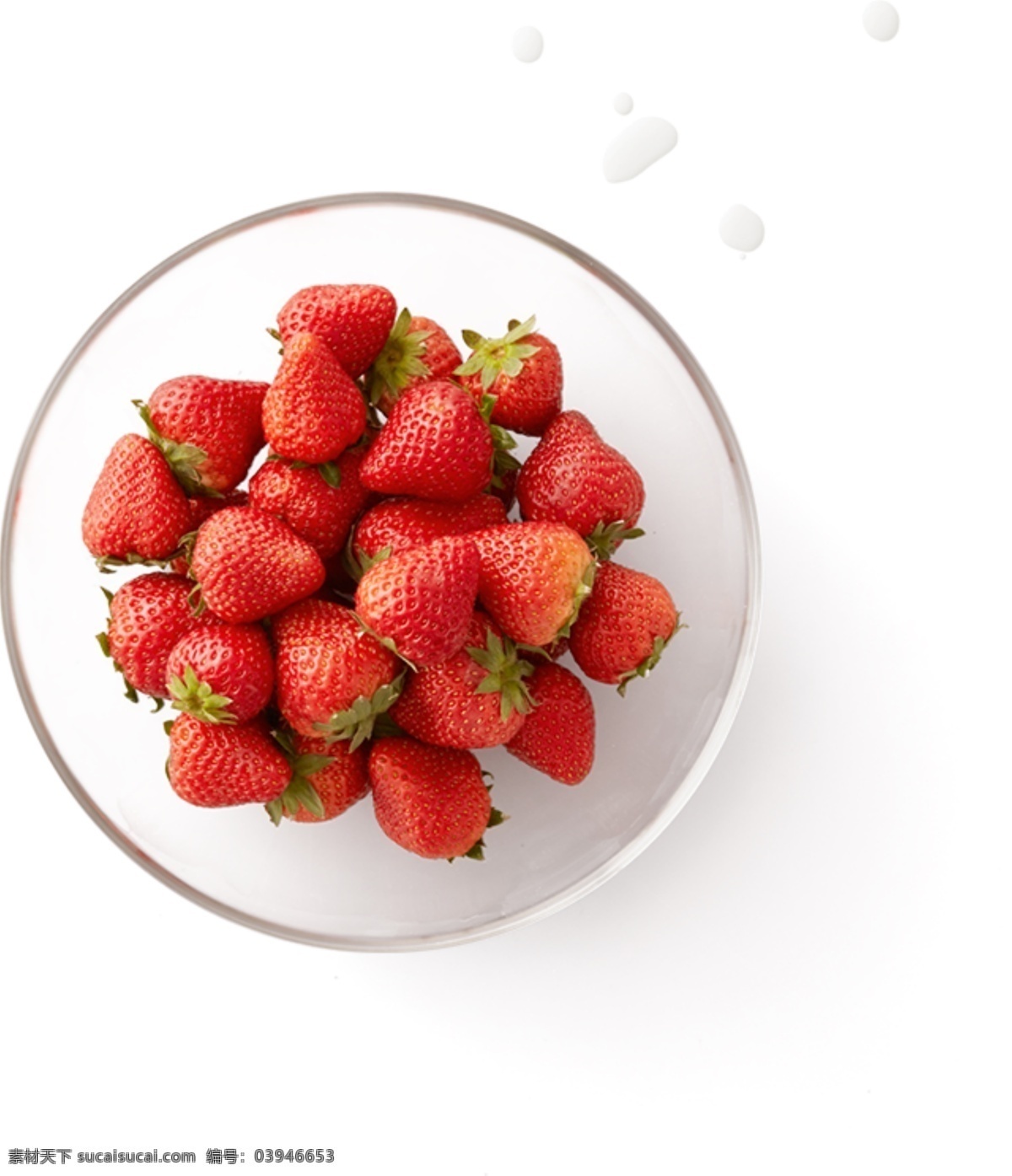盘子 水果 草莓 俯视图 食物 植被 果实 免抠