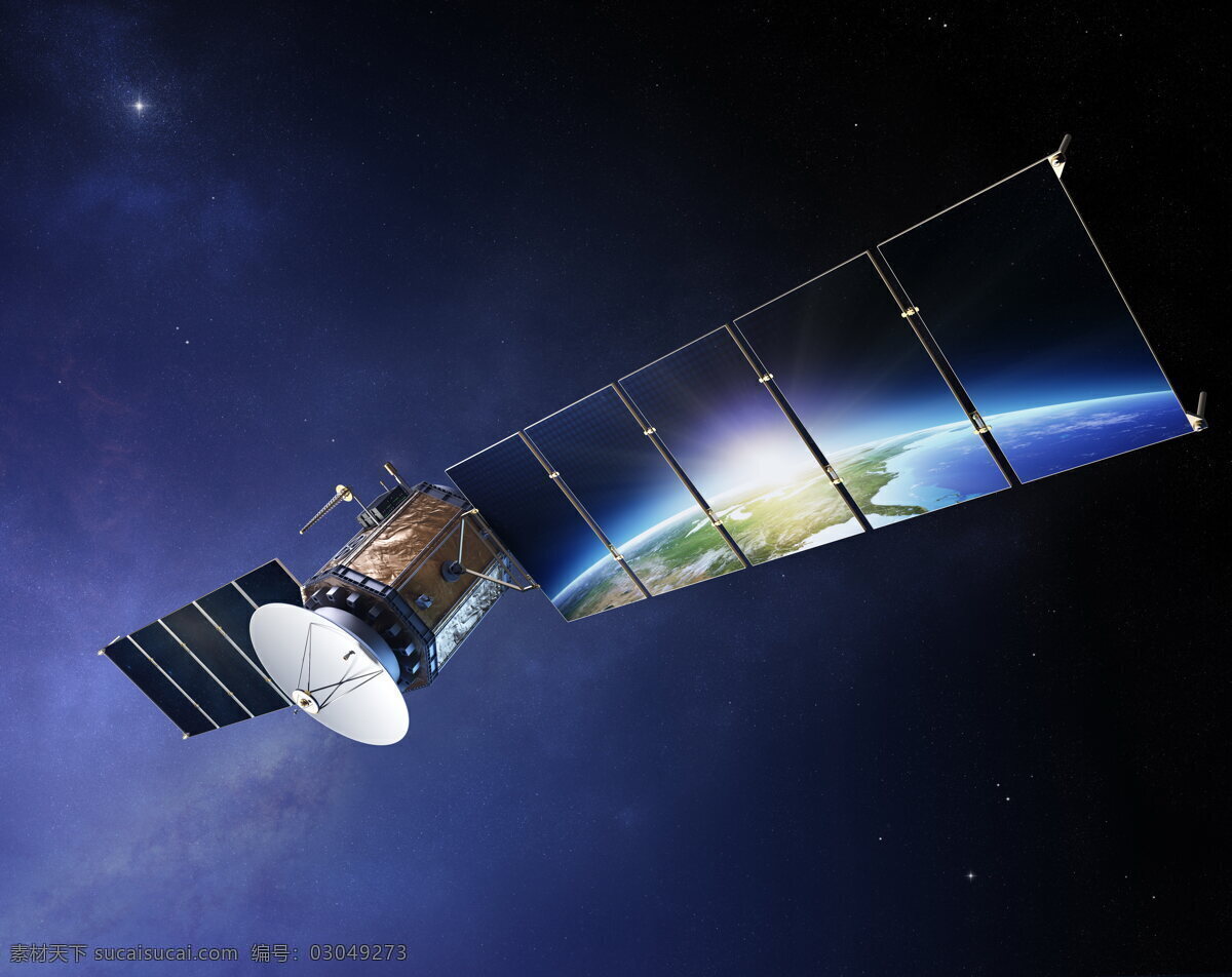 唯美 卫星 3d 3d设计 通讯 炫酷 宇宙