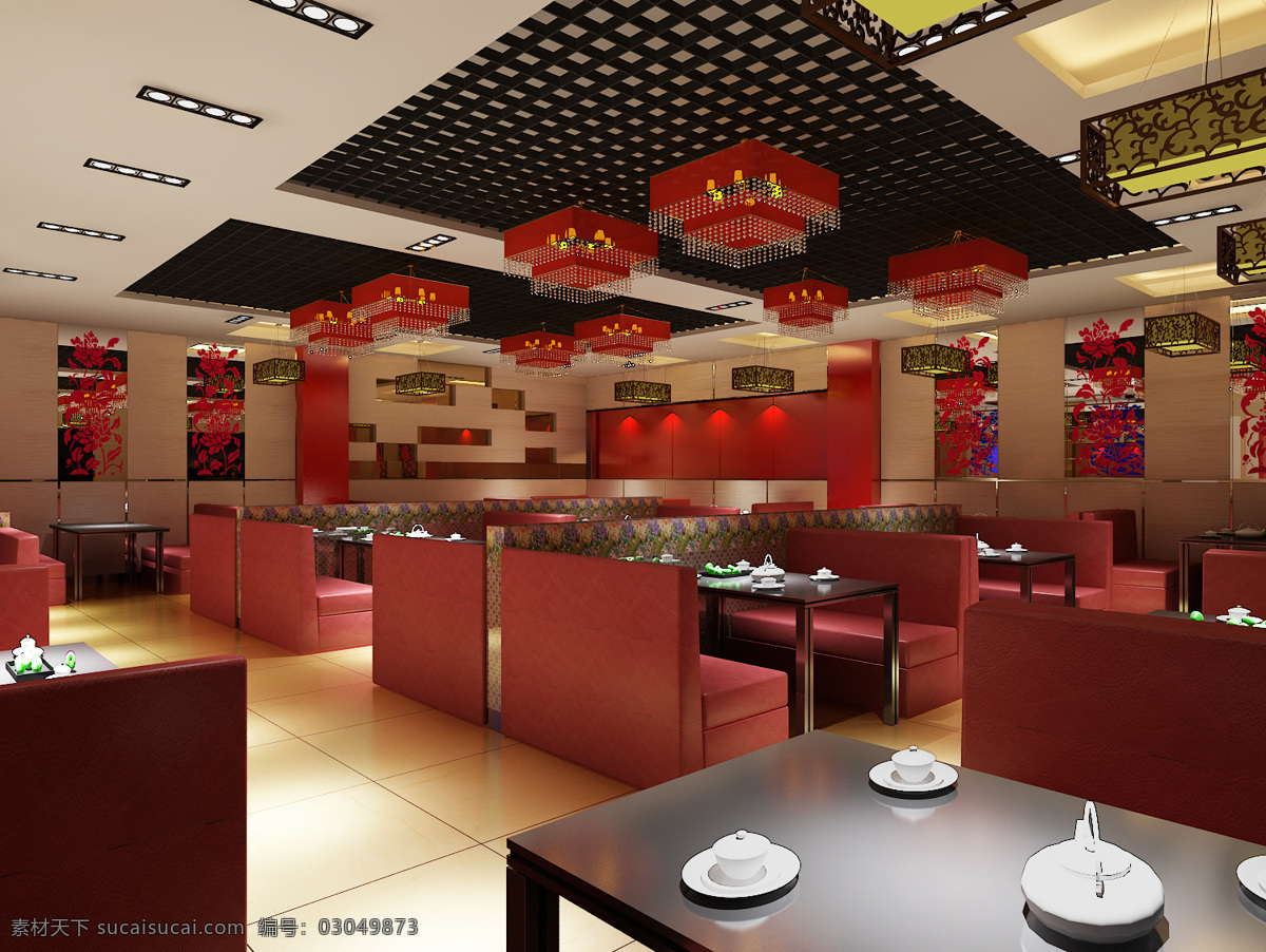 火锅店 大厅 环境设计 室内设计 大厅设计素材 大厅模板下载 家居装饰素材