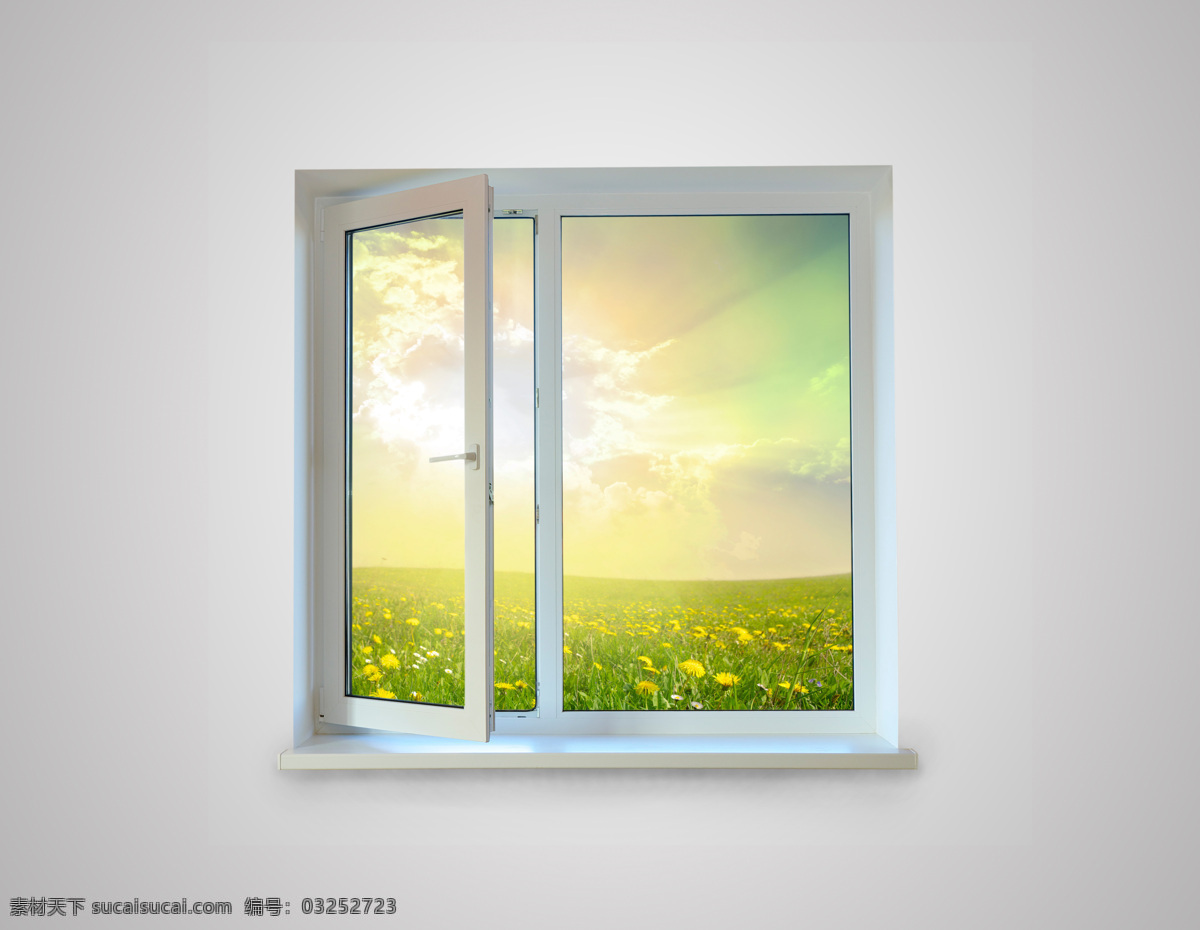 矢量 窗户 素材图片 矢量图标 门窗 窗子 玻璃 鲜花 窗外风景 其他类别 生活百科