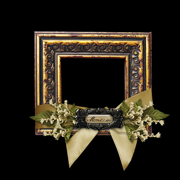 复古边框 欧式边框设计 旧复古 欧式花纹浮雕 相框装饰 金色蝴蝶结 边框素材