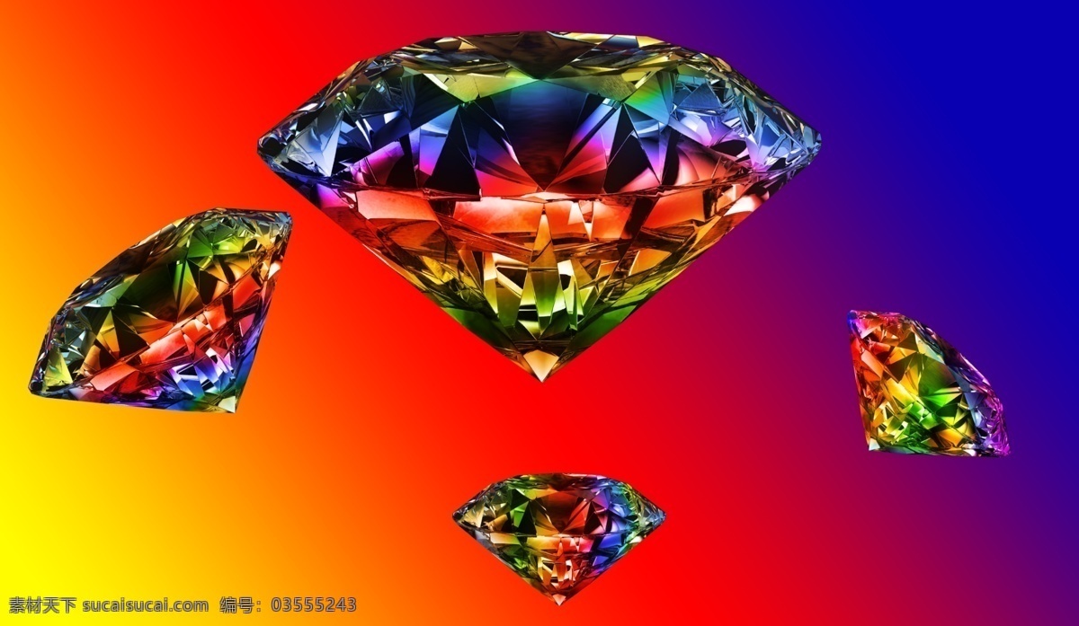 彩色 高清 钻石 彩色钻石 彩钻 彩色高清钻石 psd源文件
