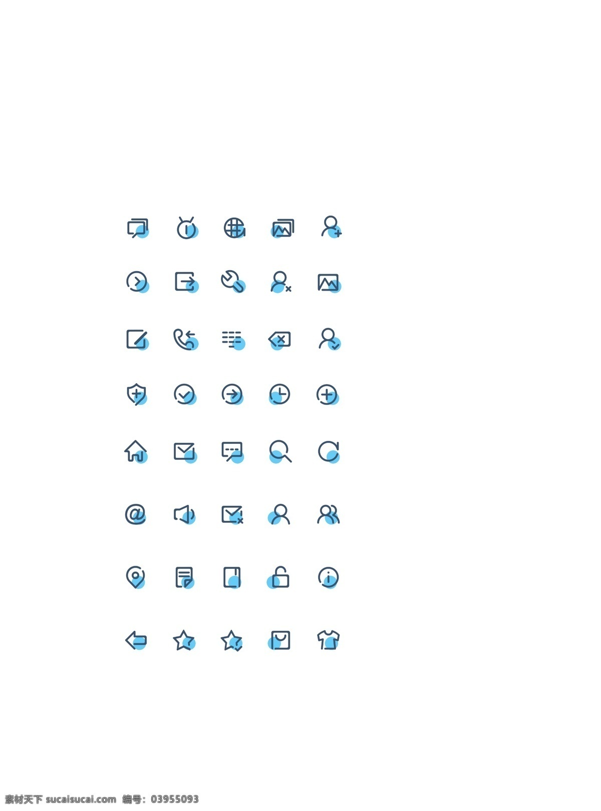 小 清新 线性 icon 简约 个性图标 线性icon 小清晰