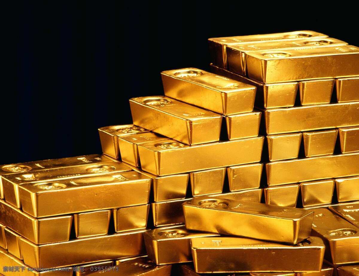 金条 黄金 透明底黄金 金子 金钱 商务金融 金融货币