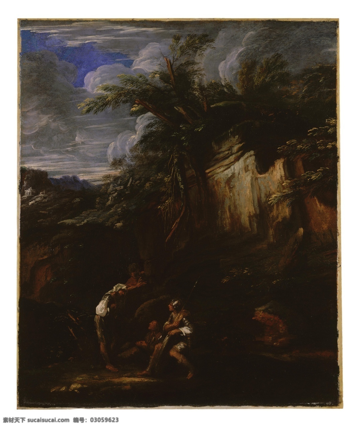 风景 建筑 田园 植物 水景 海洋 船只 印象 画派 写实主义 油画 装饰画 rosa salvator 人物 装饰素材