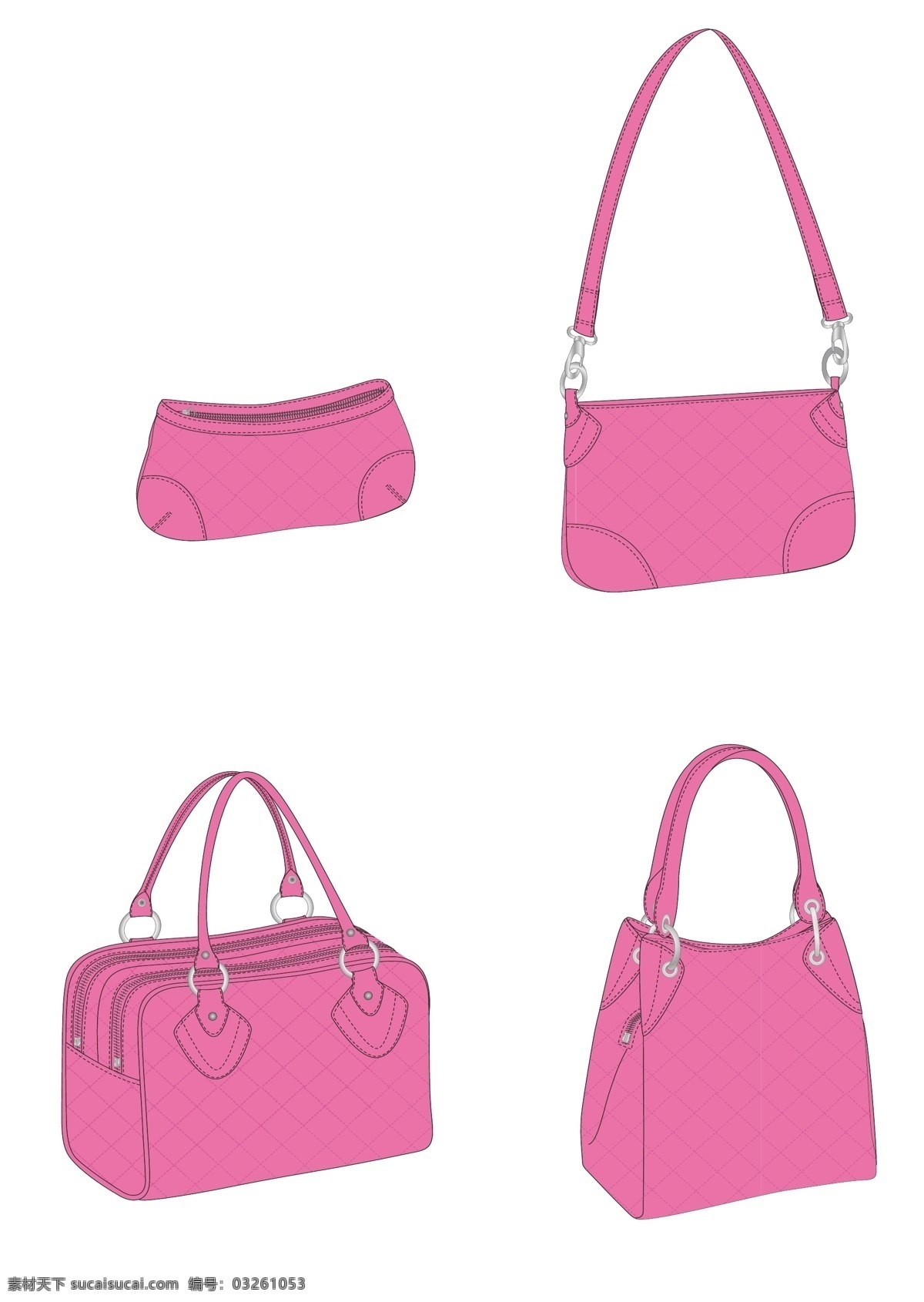 时款 袋 fashion 包包 其他设计 手袋 时款袋 bag 矢量 矢量图