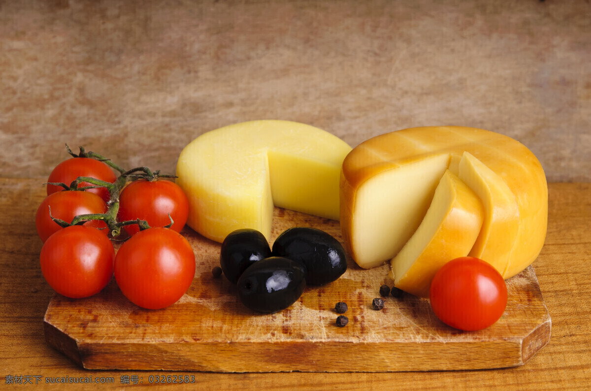蕃茄 奶酪 新鲜水果 果实 水果摄影 蔬菜图片 餐饮美食