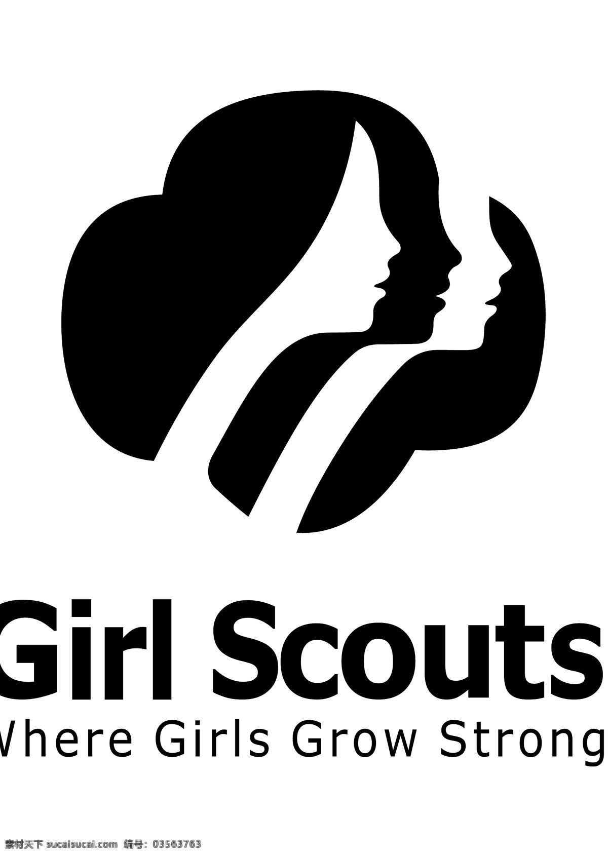 logo大全 logo 设计欣赏 商业矢量 矢量下载 girlscouts 体育赛事 标志设计 欣赏 网页矢量 矢量图 其他矢量图
