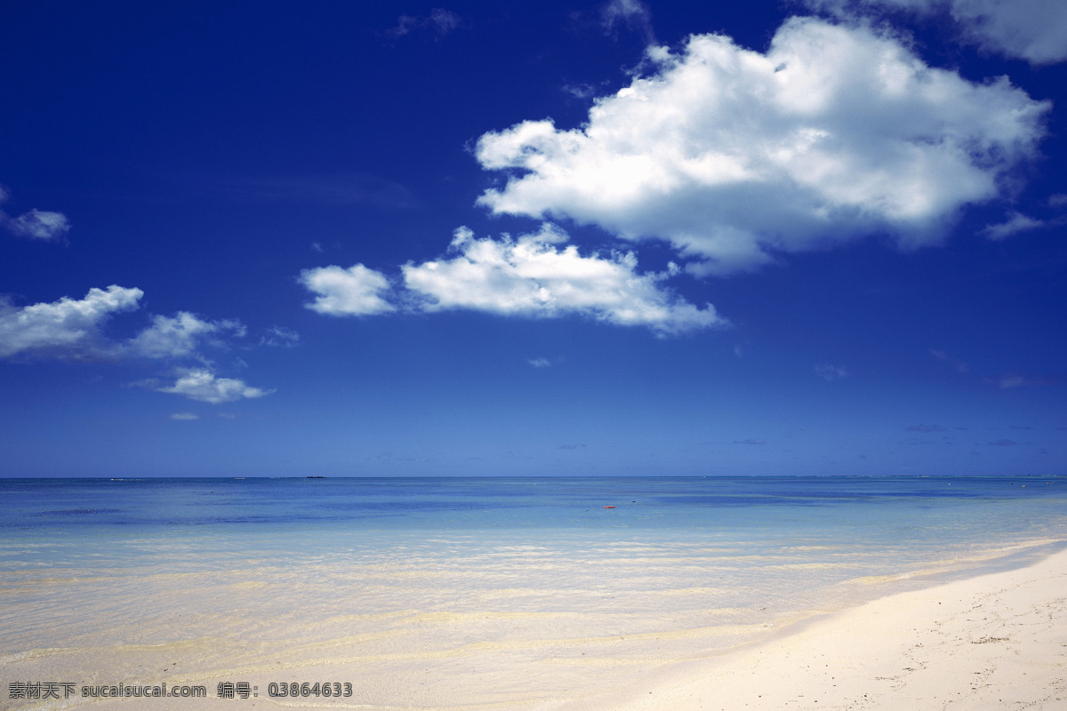 海边风景图 海边 白云 沙滩 蓝天 大海 自然风景 旅游摄影 自然景观