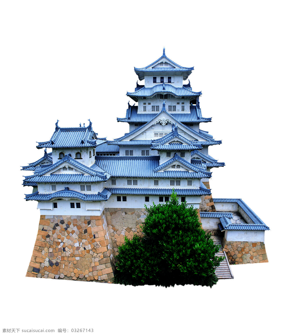 姬路城 日本建筑 古建筑 历史文化遗产 名胜古迹 世界著名建筑 自然景观 自然风光 设计图库