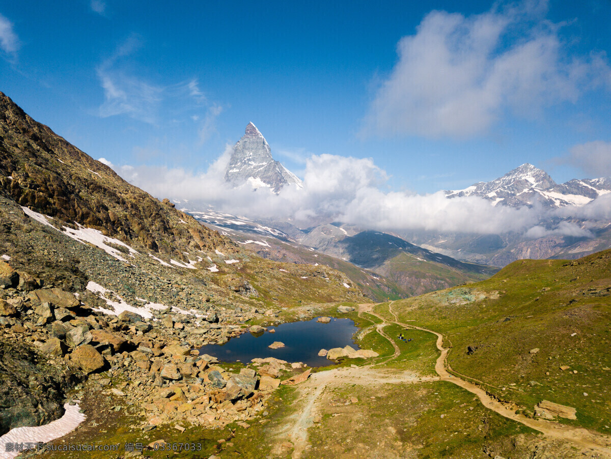 瑞士雪山 瑞士 雪山 航拍 马特洪峰 阿尔卑斯山 瑞士南北 旅游摄影 国外旅游