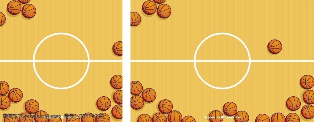 篮球场 篮球 背景 矢量 矢量素材