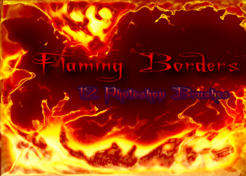 abr ps笔刷 特效笔刷 源文件库 熊熊 燃烧 火焰 笔刷 经典 不可多得 原创 艺术 件 都 免除