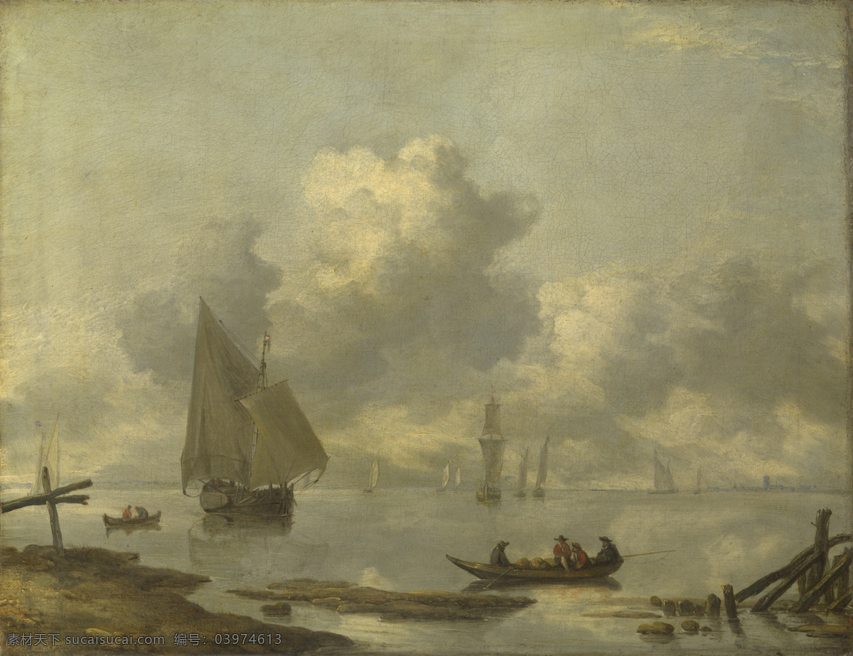 壁画 船舶 帆船 风景油画 海面 绘画书法 精品 美术 船舶设计素材 船舶模板下载 荷兰船 油画 欧洲油画 珍藏 装饰画 精美油画 名画 名作 艺术品 欧式绘画 文化艺术 家居装饰素材