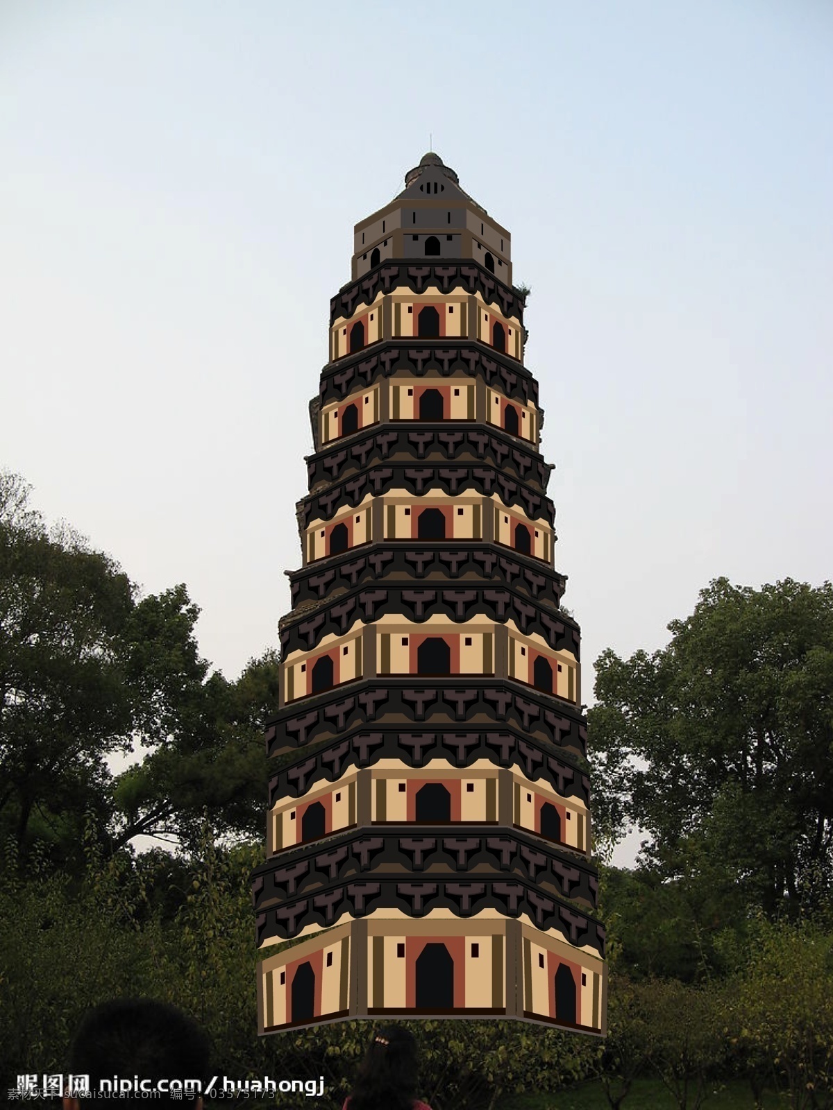 苏州 虎丘 塔 传统建筑 风景 古典建筑 建筑家居 苏州虎丘塔 虎丘塔 矢量 家居装饰素材