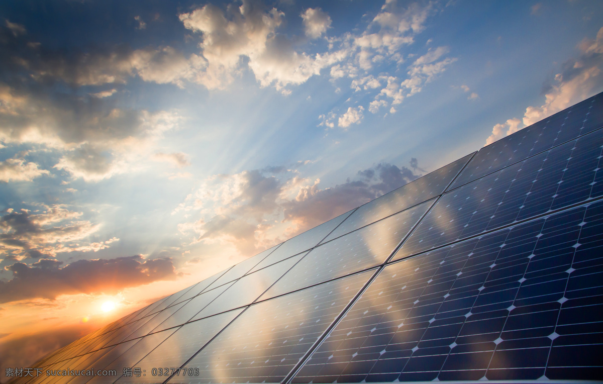 光伏 太阳能 发电站 环保能源 绿色环保 现代科技