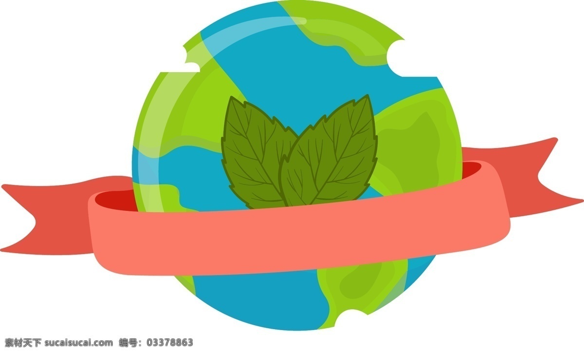 可爱 风格 世界 地球日 元素 绿色的地球 环保 科学 再生能源 绿叶 维护 护理 爱护 国家 宇宙 生命 周期 节日 联合国