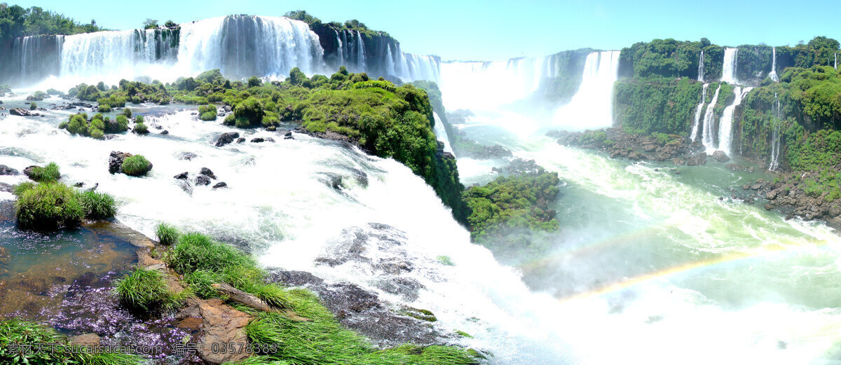 伊瓜苏瀑布 伊瓜苏 阿根廷 巴西 巴拉那河 河流 瀑布 南美洲 国家公园 世界自然遗产 自然风景 自然景观