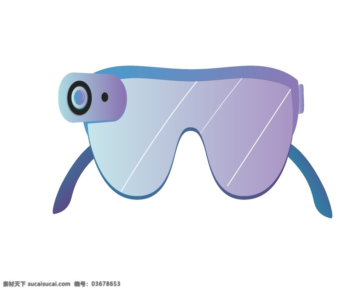 科技 智能 眼镜 插画 智能的眼镜 卡通插画 智能插画 高端智能 科技智能 科技插画 科技的眼镜