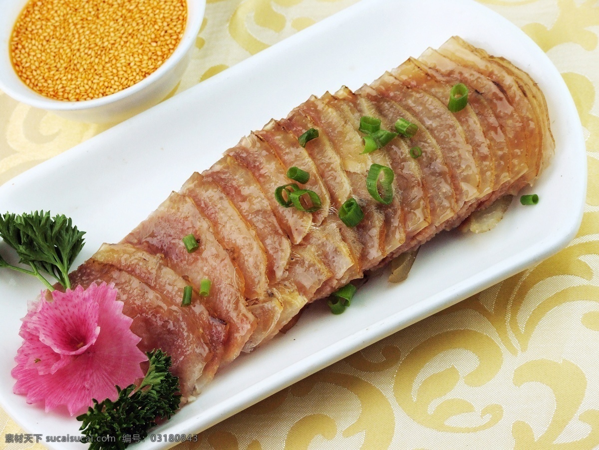 香辣牛头皮 牛头皮 辣牛头皮 香辣牛头 凉菜 陇菜 美食照片 传统美食 餐饮美食