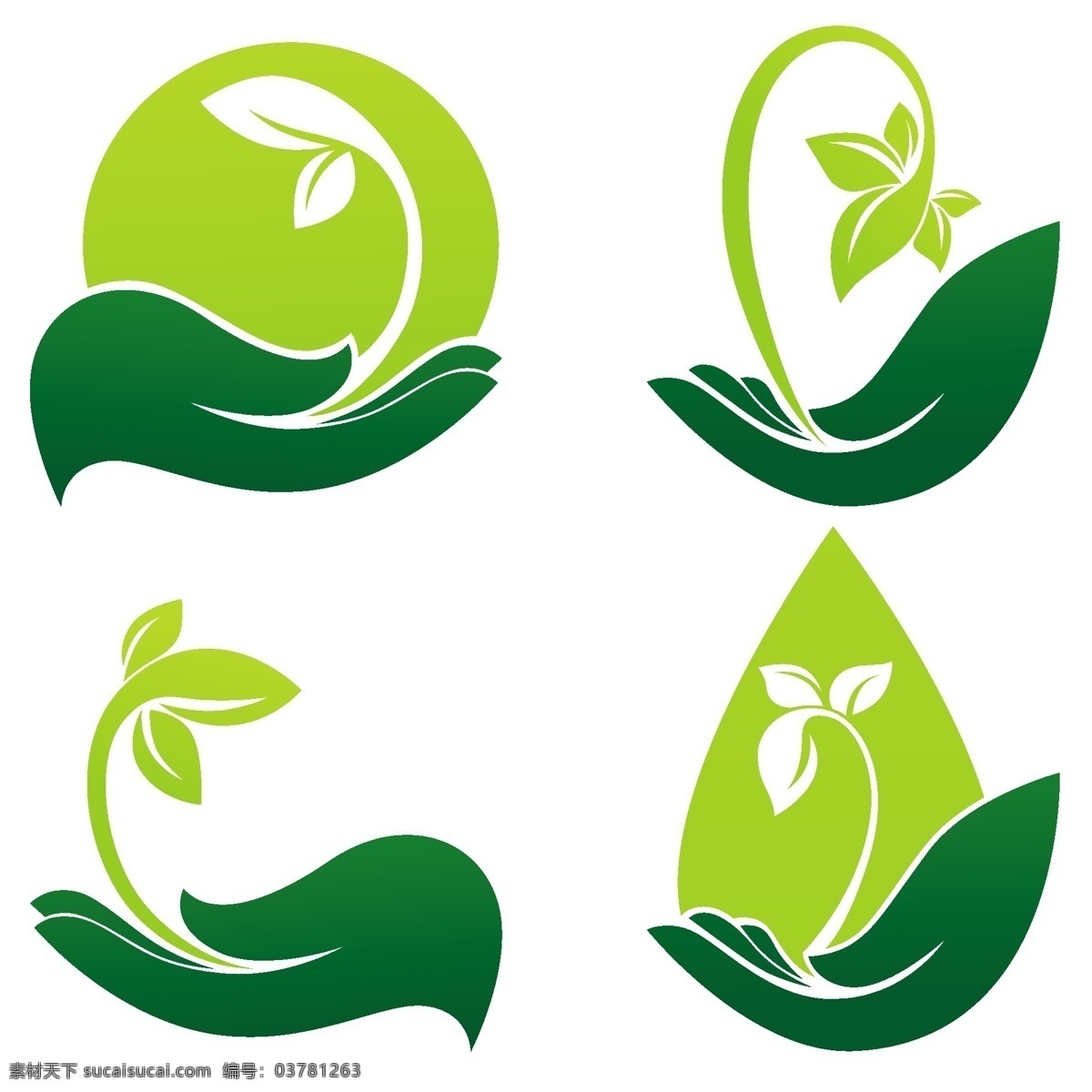 綠 色 標 章 永續 環保 生長 綠能 ui设计 图标设计