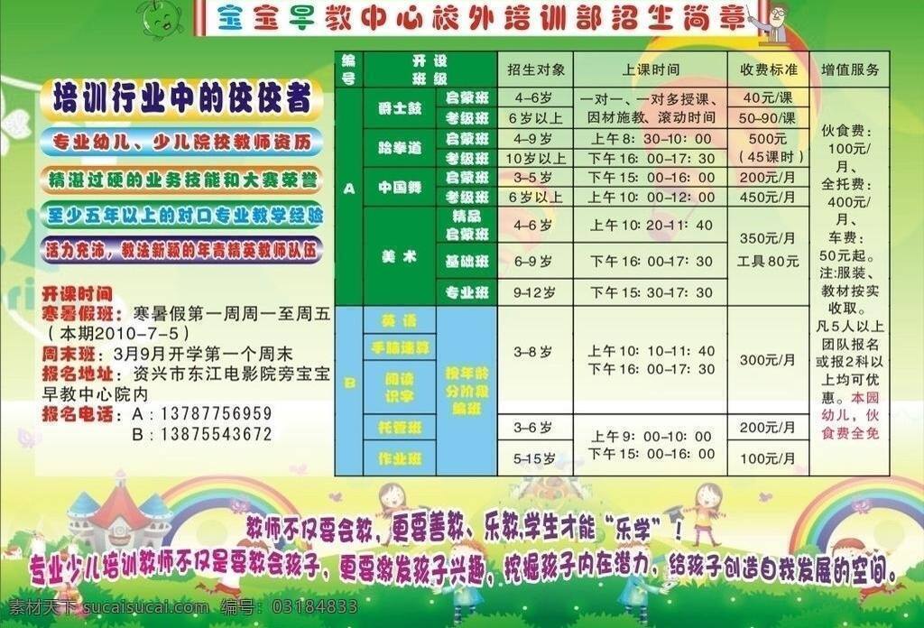 dm宣传单 彩虹 儿童 儿童节 房子 蝴蝶 简章 降落伞 招生简章 招生 苹果 卡通苹果 教师 绿草地 小孩子 矢量 展板 学校展板设计