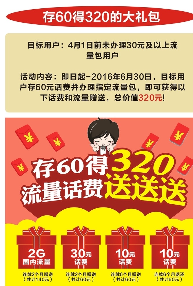 手机活动海报 存 大礼包 手机 活动 水牌