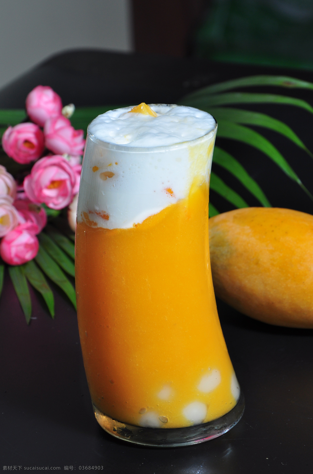 芒果牛奶汁 芒果饮料 饮料 牛奶汁 牛奶芒果 传统美食 餐饮美食