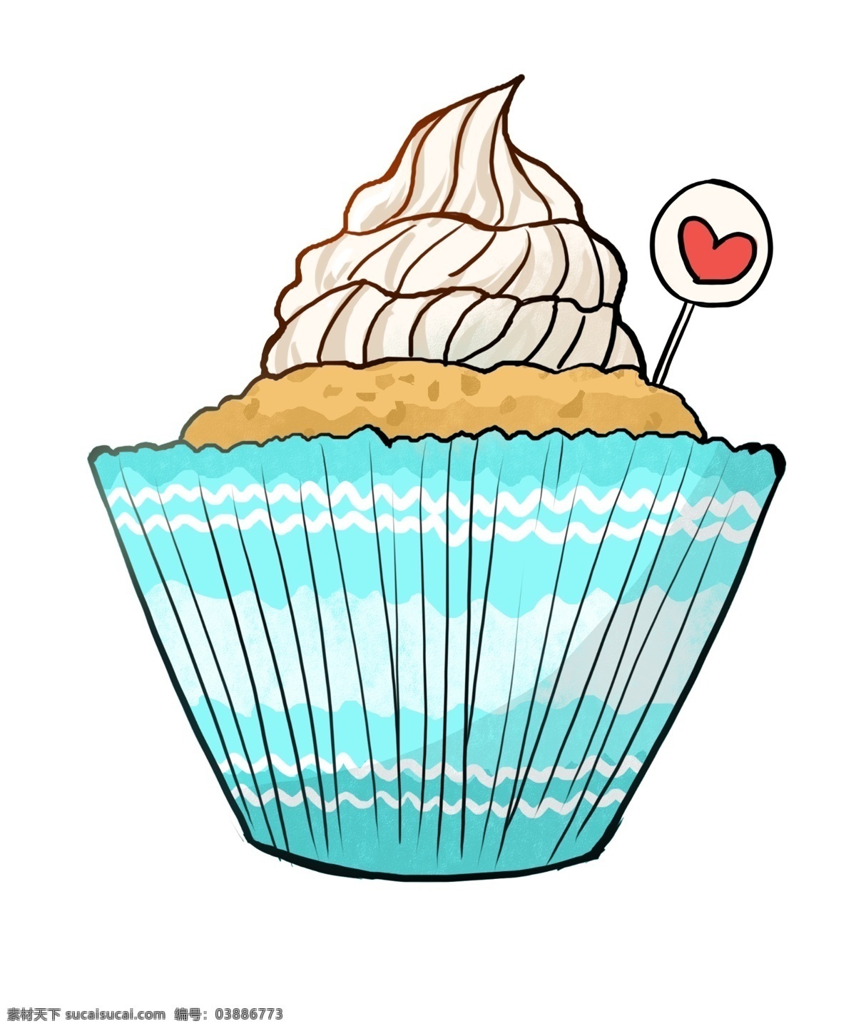 美味 的卡 通 蛋糕 插画 卡通蛋糕插画 美味的甜食 甜食插画 甜点 蓝色的包装 美味的蛋糕