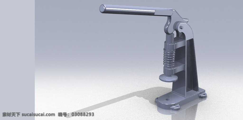 按钮 盖 机 机器 设备 3d模型素材 建筑模型