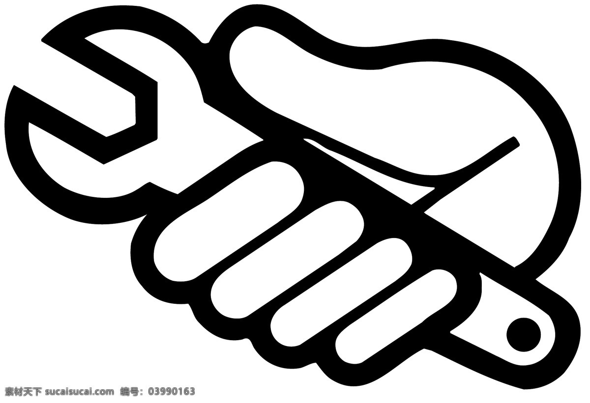 扳手 矢量图 其他矢量图