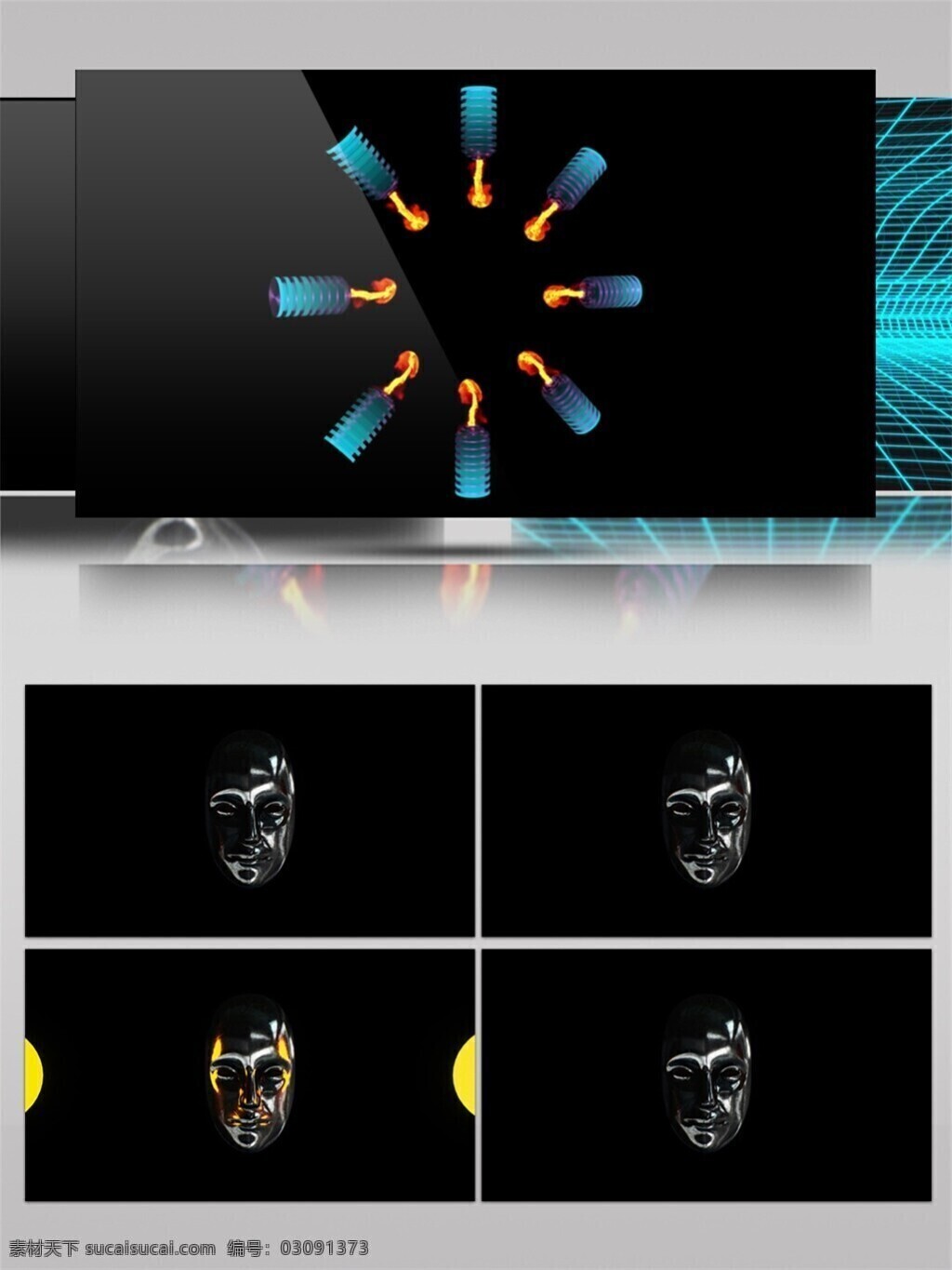 光 雨 魔 龙 视频 3d视频素材 高清视频素材 光魔幻 面具 特效视频素材 虚空