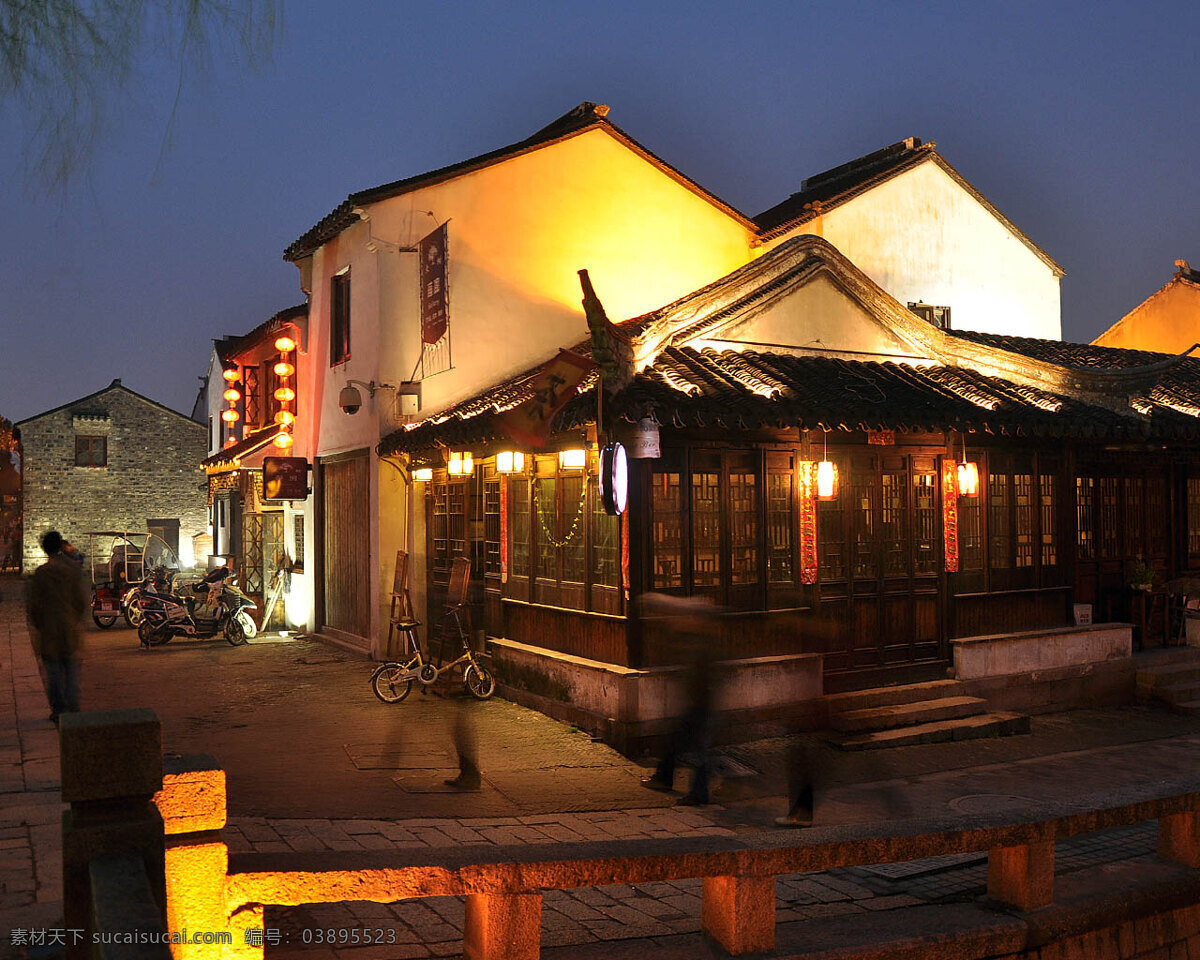 苏州 平江路 老街 步行街 夜景 古建筑 流水人家 苏州平江路 旅游摄影 国内旅游