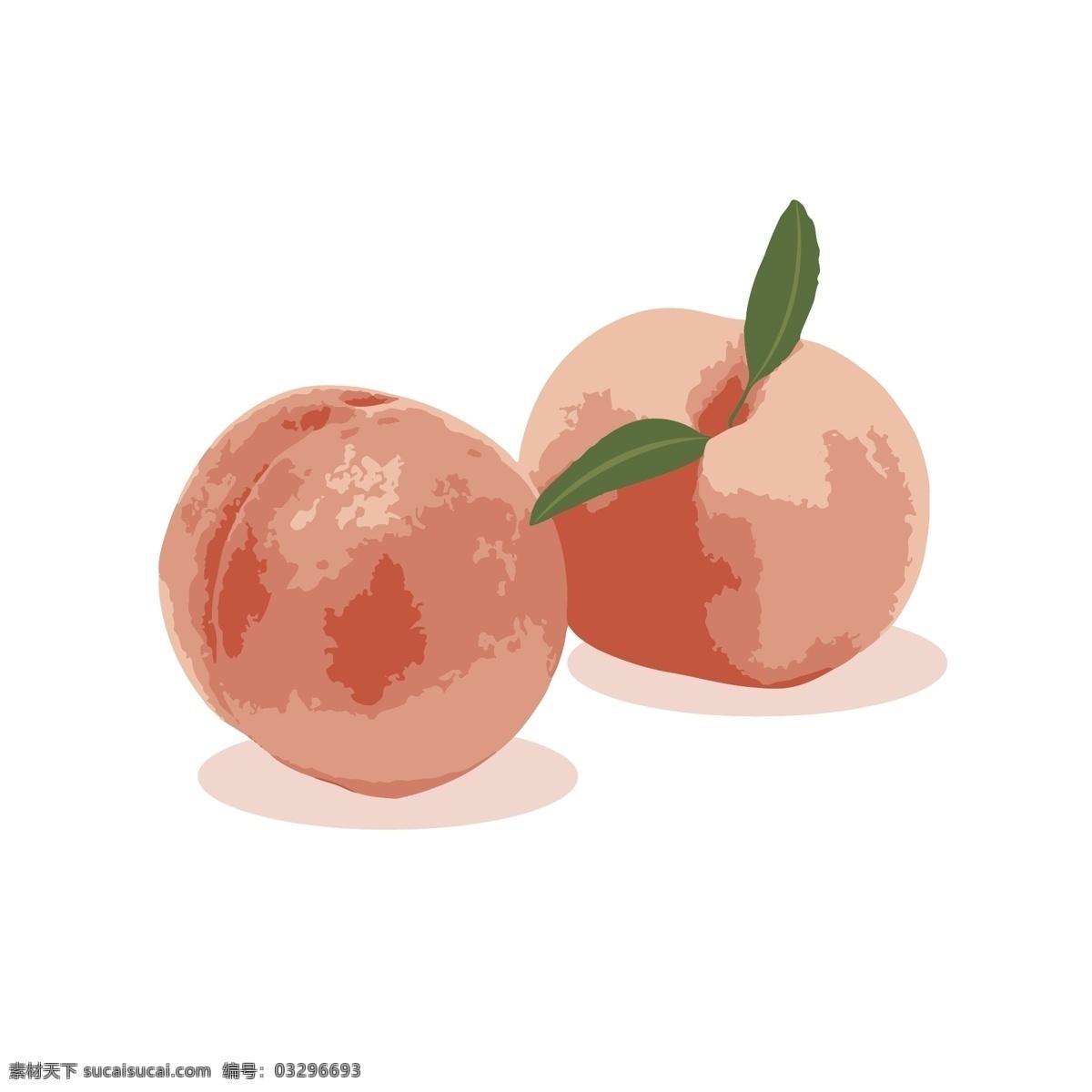 桃子 矢量 水果 必备 桃 桃子矢量 矢量桃子 效果元素