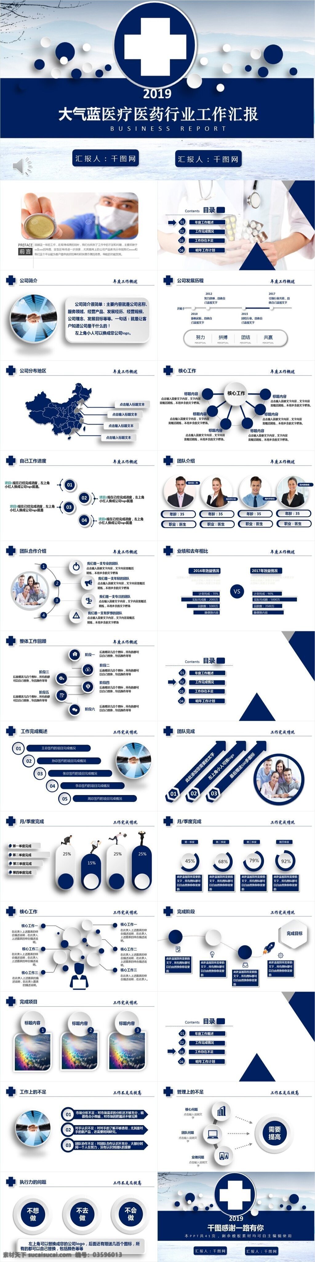 大气 蓝 医疗 医药行业 工作 汇报 蓝色 医疗行业 ppt模板 总结ppt 商务 总结 汇报ppt 年终 报告ppt 通用ppt