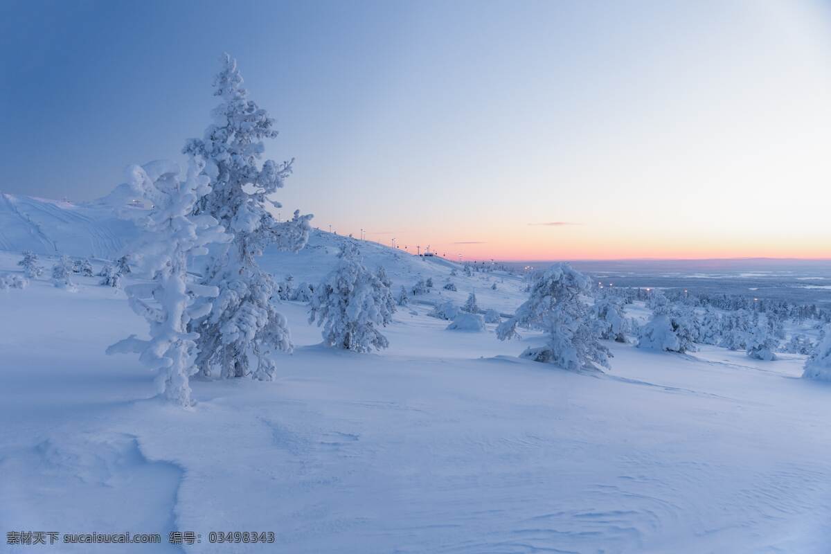 雪山松树 旅游 欧美 雪山 蓝天 冬季 松树 寒冷 拍摄 摄影类 自然景观 自然风景